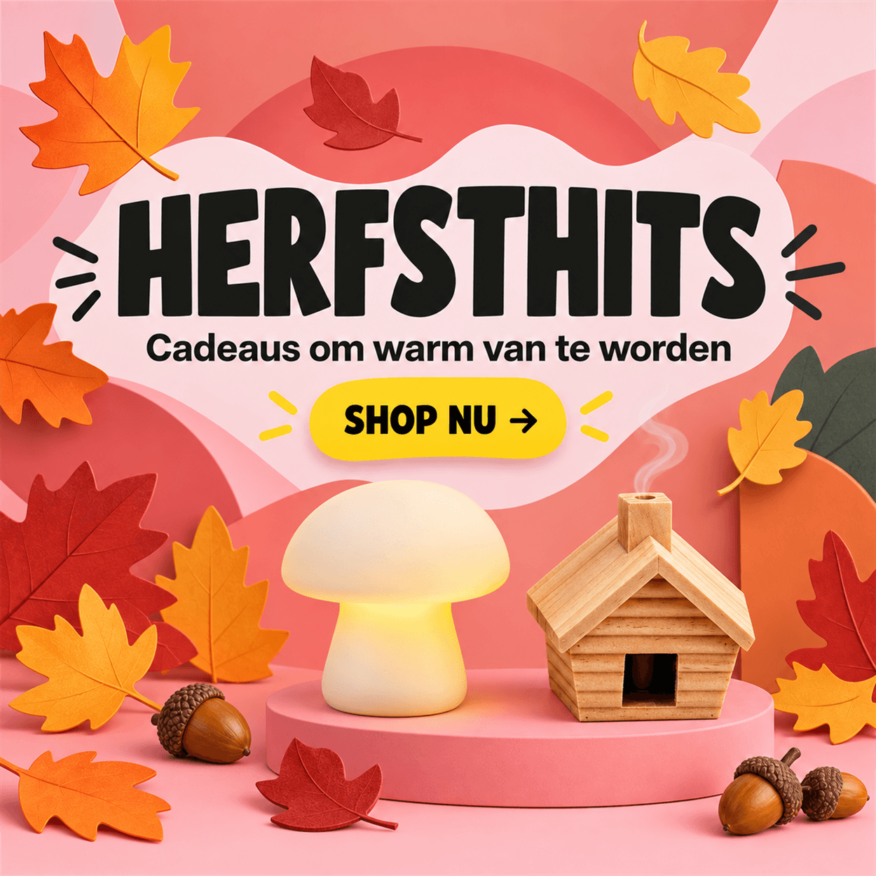 Herfsthits - Cadeaus om warm van te worden. Shop nu!