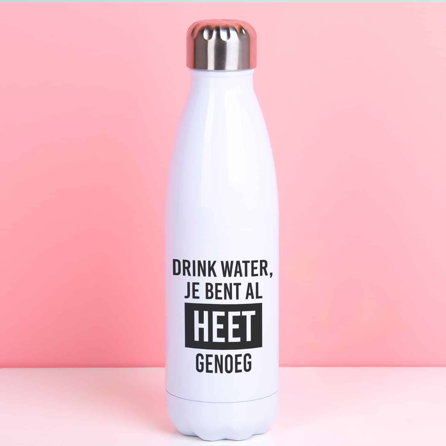 Thermosfles Heet genoeg