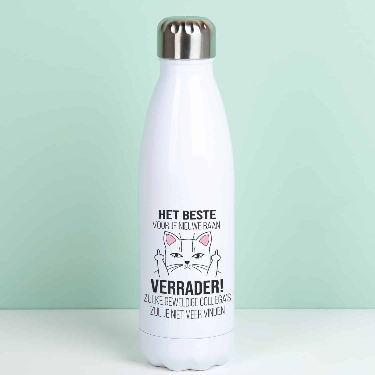 Thermosfles Het beste voor je nieuwe baan