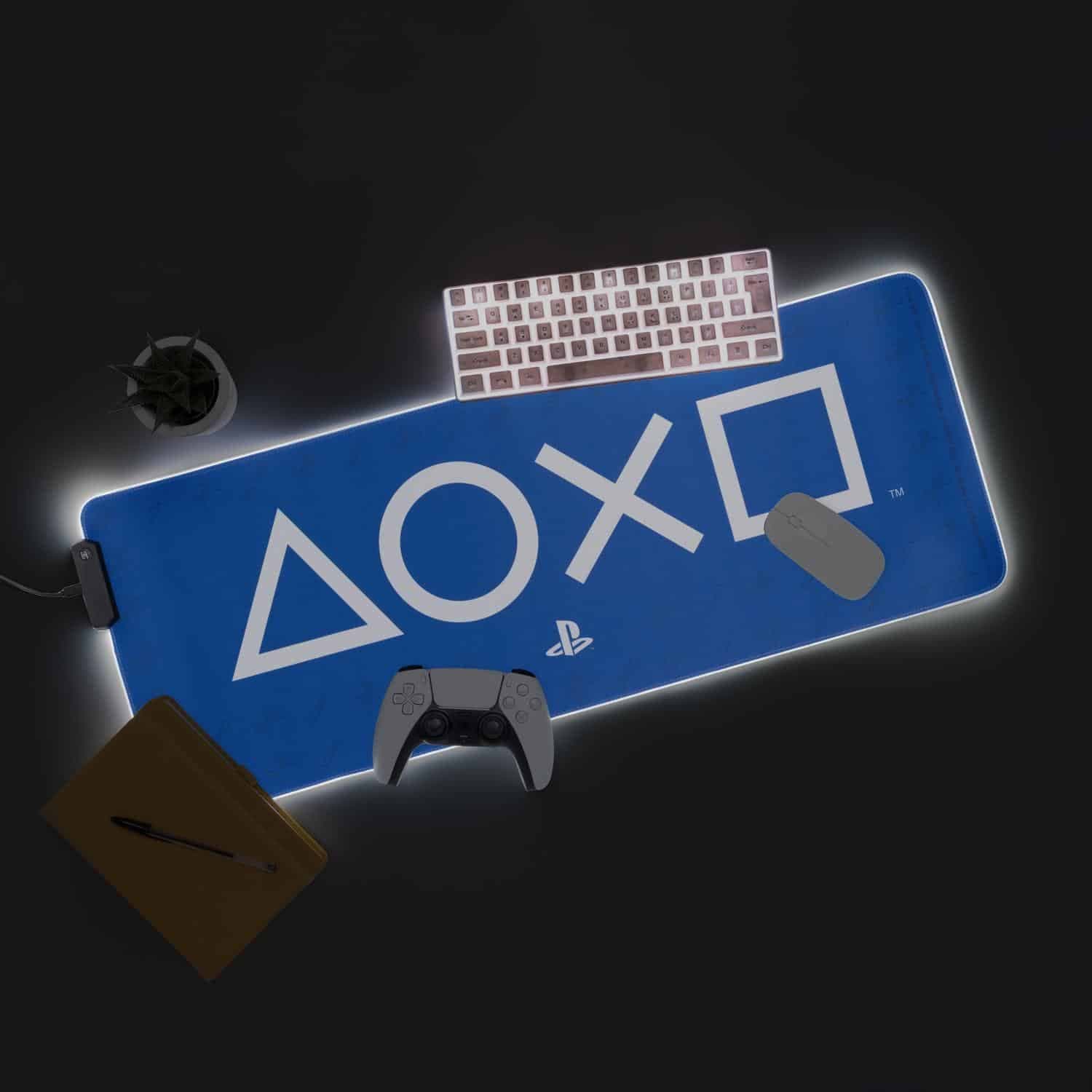 PlayStation Lichtgevende bureauonderlegger