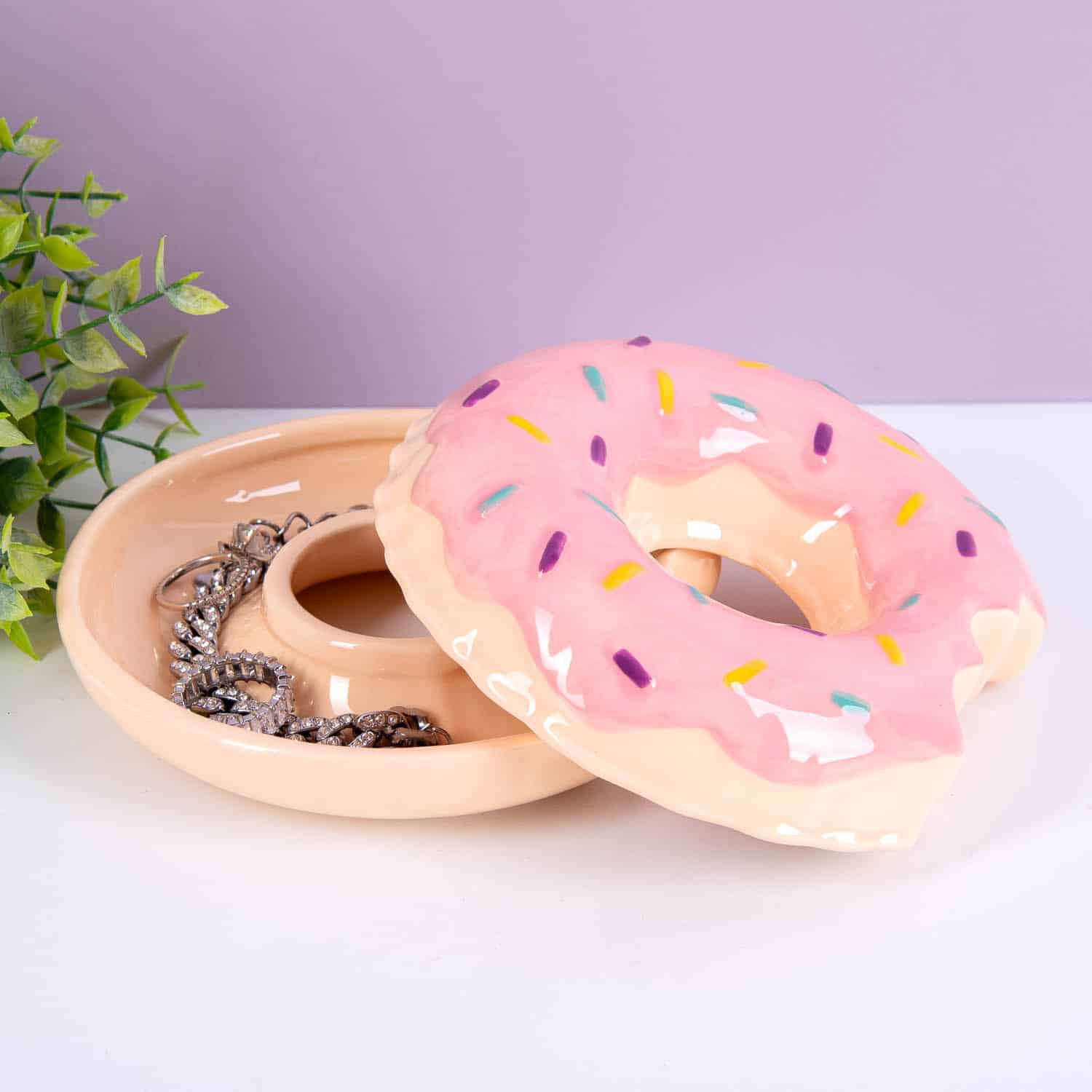 Donut zwemband sieradenschaaltje