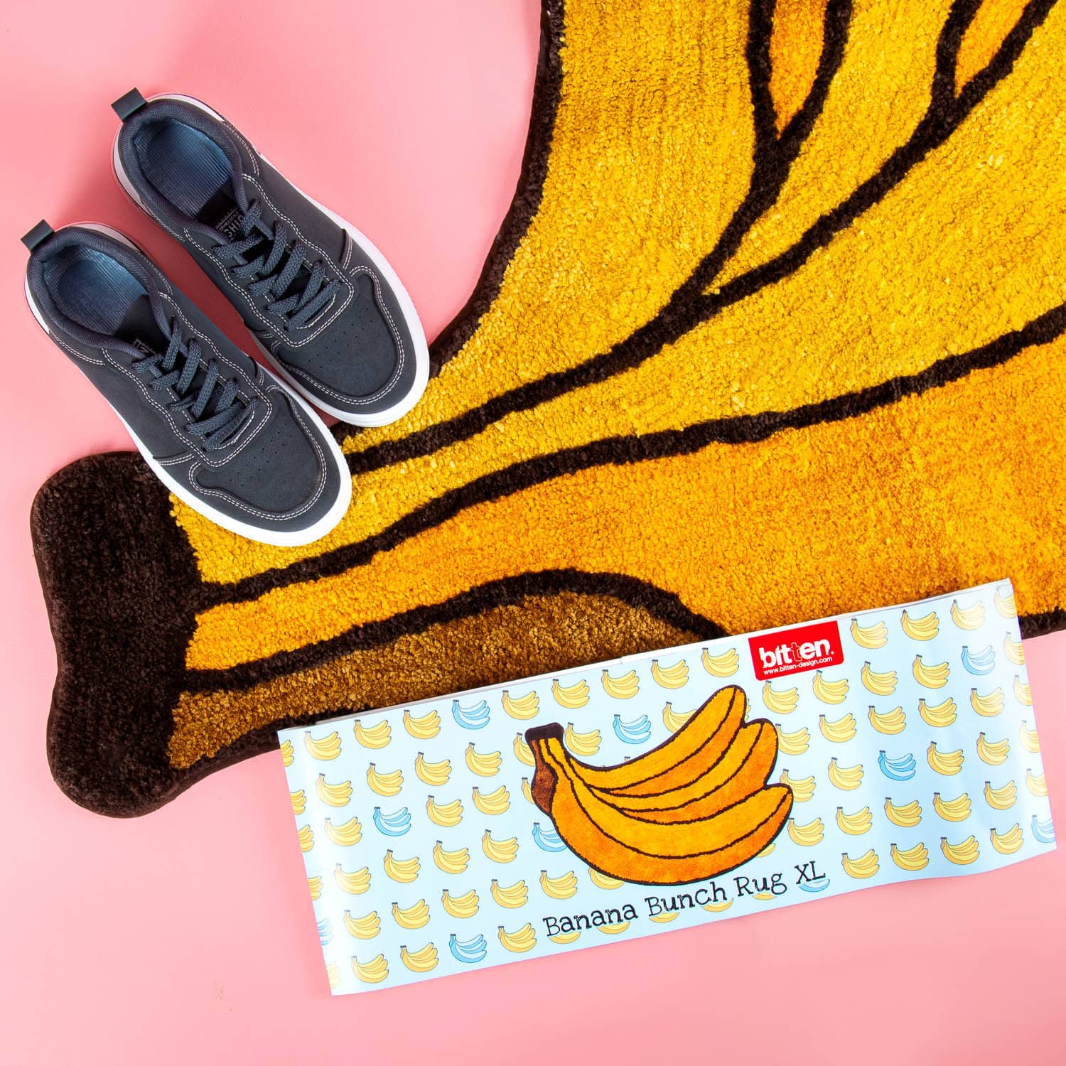 Banaan vloerkleed - extra afbeelding
