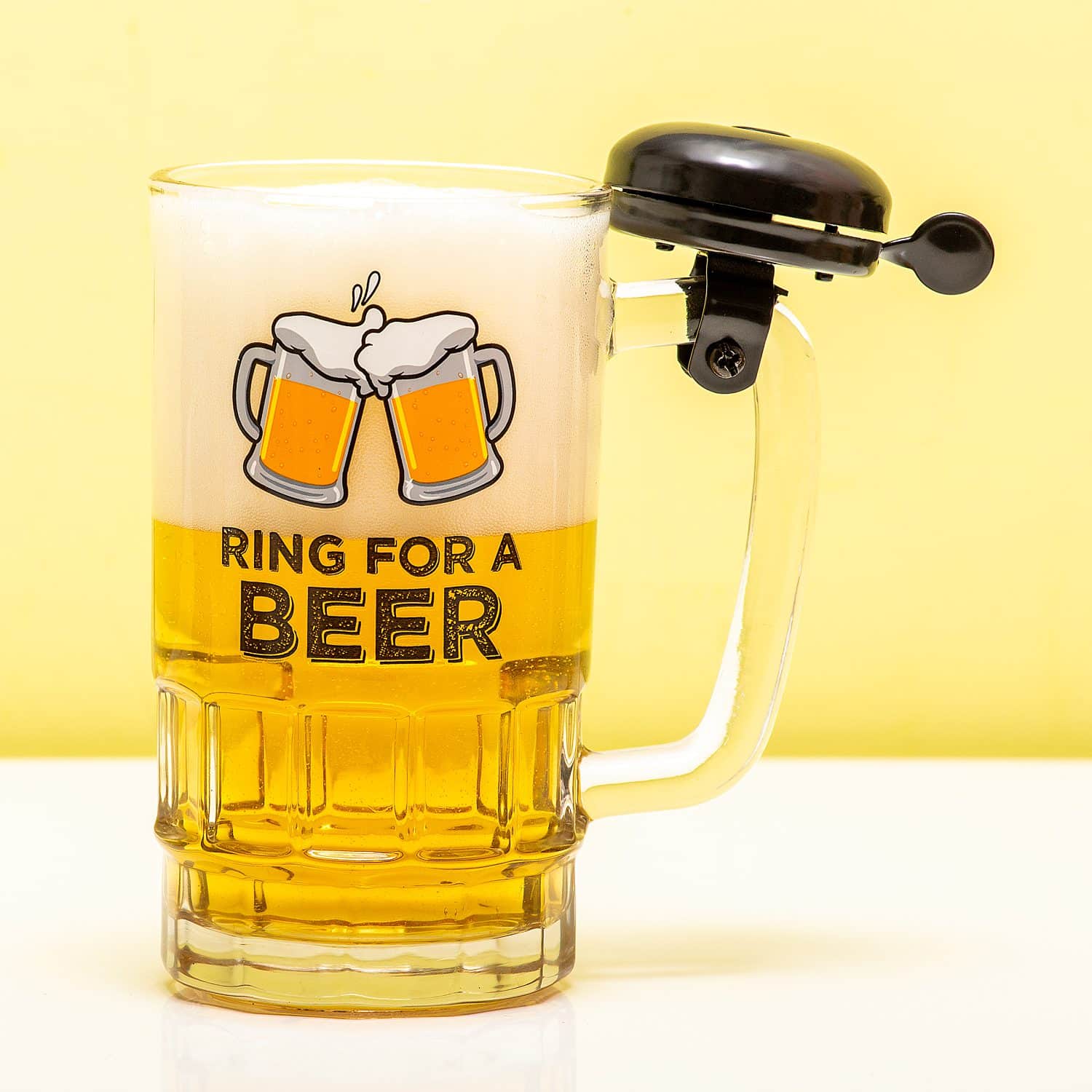 Bierpul met fietsbel
