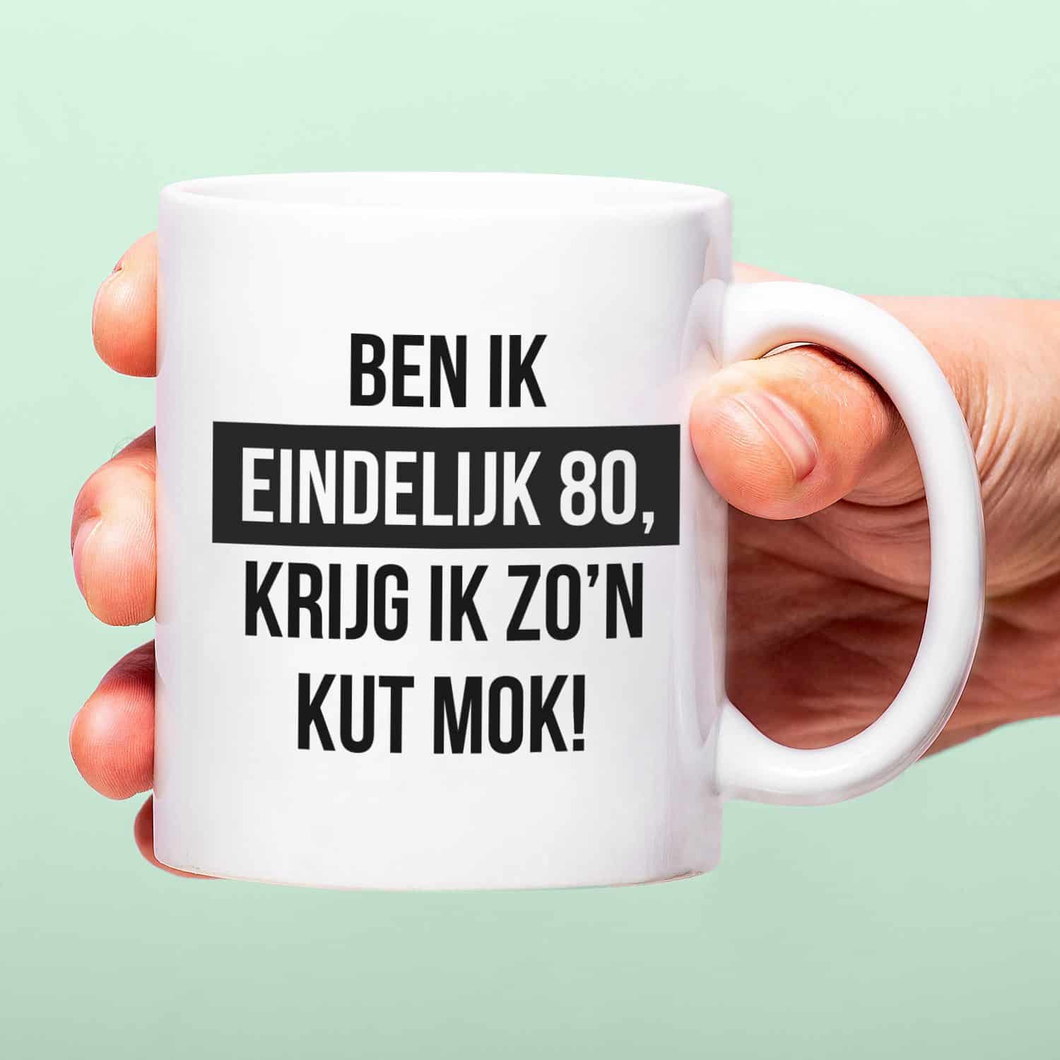 Mok Ben ik eindelijk jarig - 80 jaar