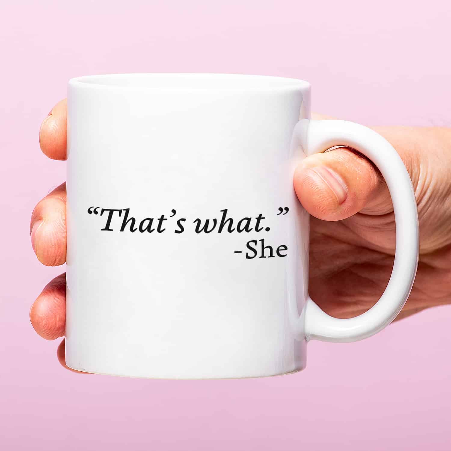 Mok met Tekst ‘’Hou je kop koffie’’ | Materiaal: Keramiek | 33 cl | Mok met Tekst | Koffie Mok | Grappige Cadeau | Vaatwasser bestendig | Humor | Mok met grappige tekst