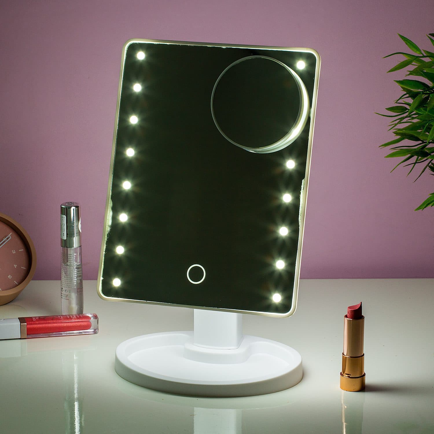 Make-up spiegel met verlichting