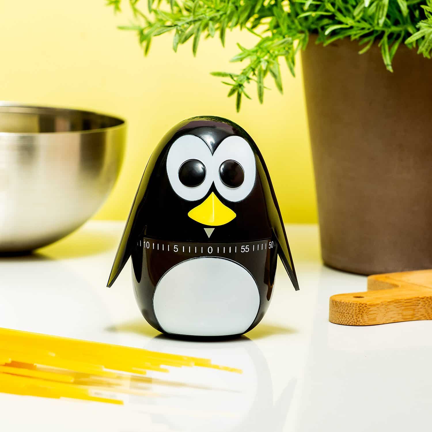 Pinguïn kookwekker