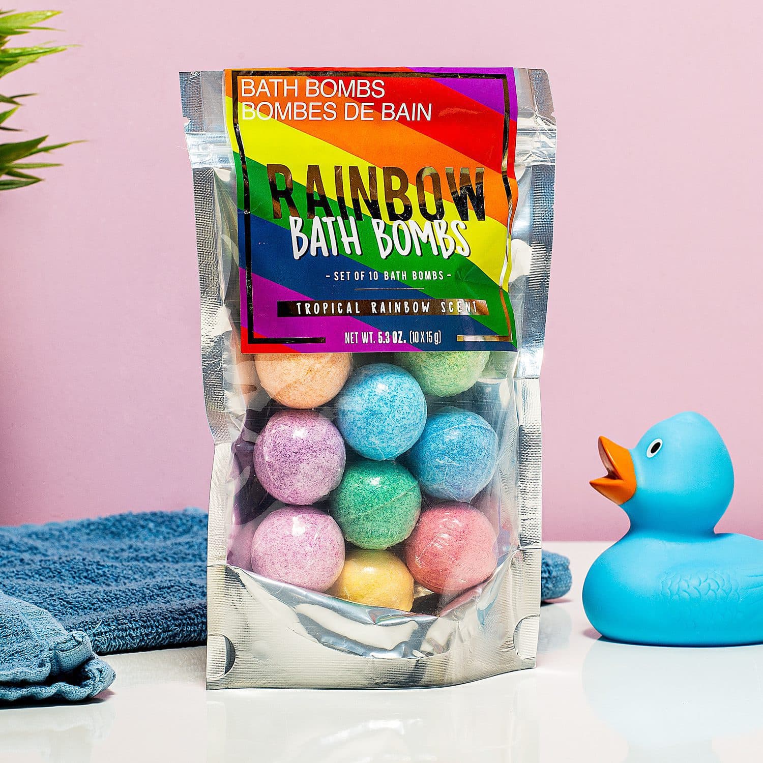 Regenboog bruisballen