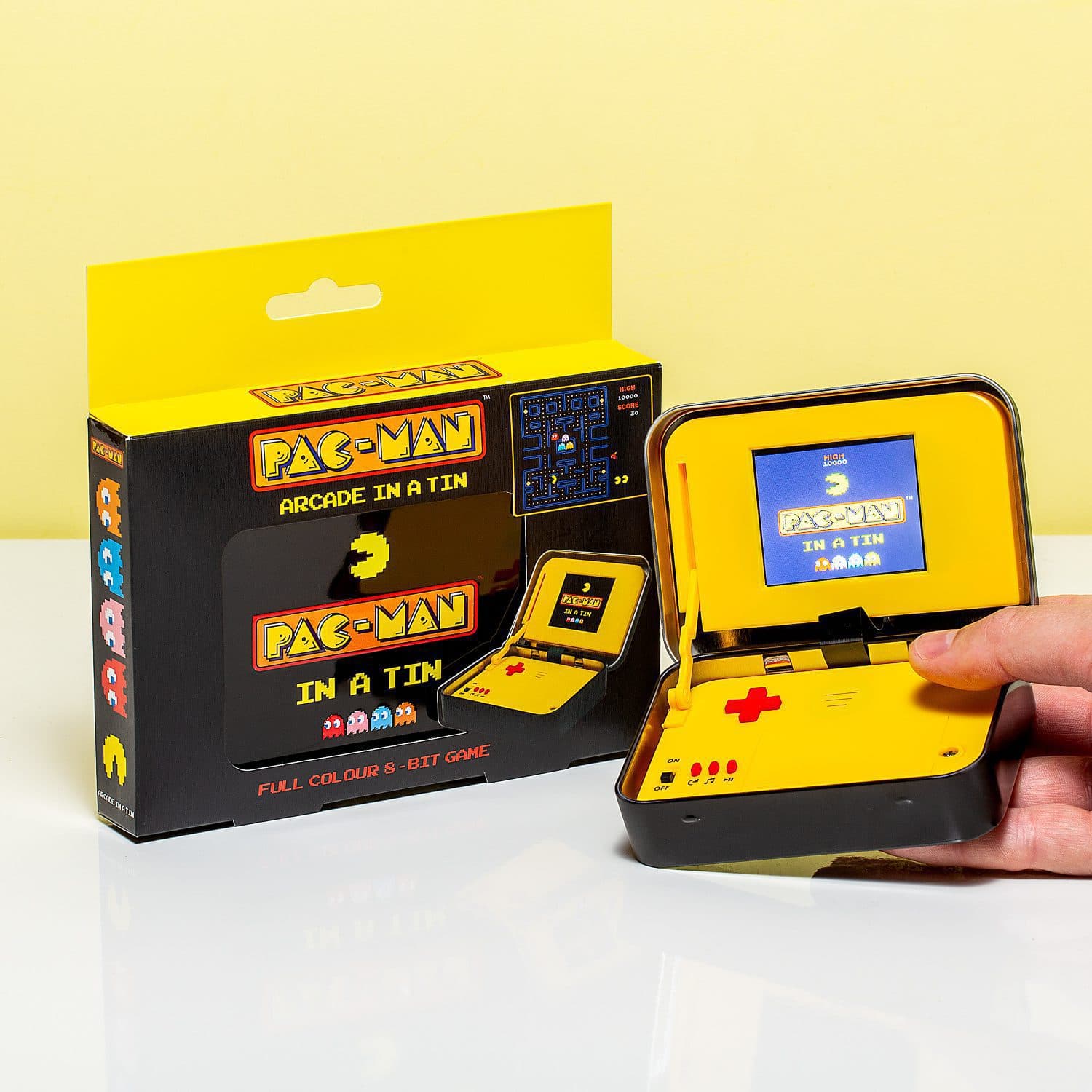 Spelcomputer in een blikje - PacMan