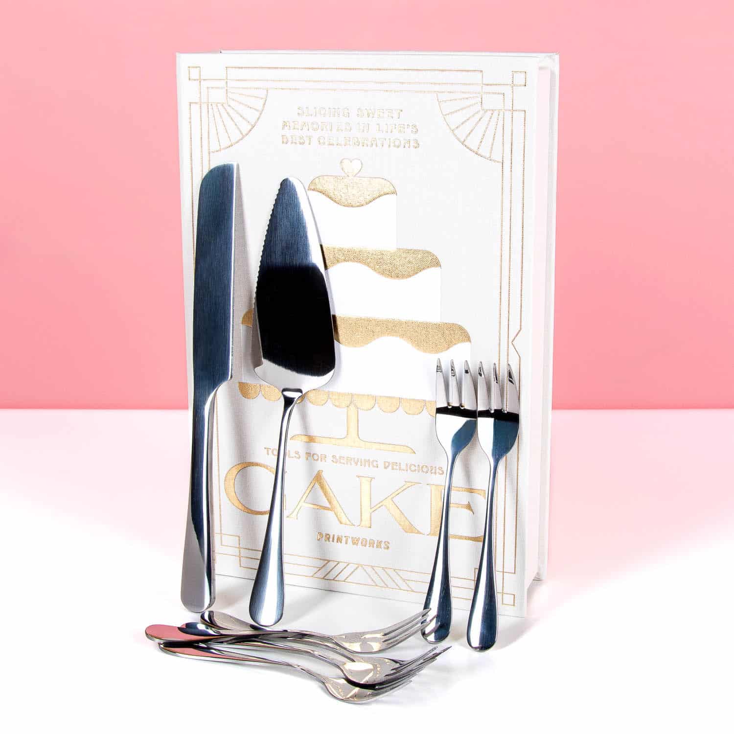 Essentials boek met taart tools