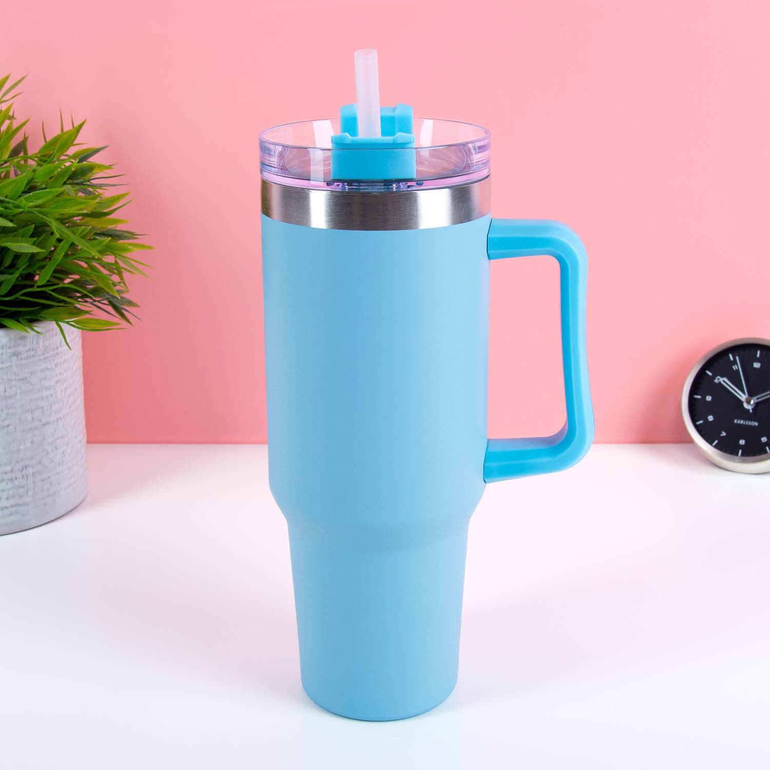 XXL thermosbeker (1,2 liter) – Blauw