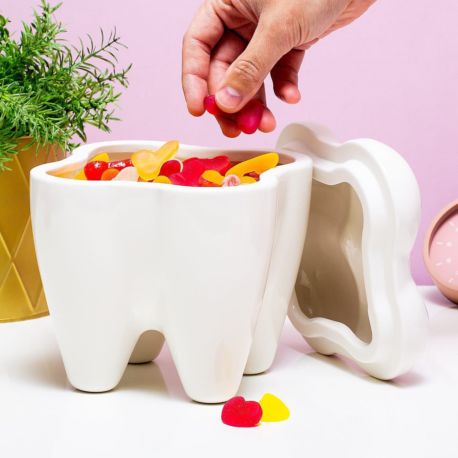 Sweet Tooth snoeptrommel – Wit