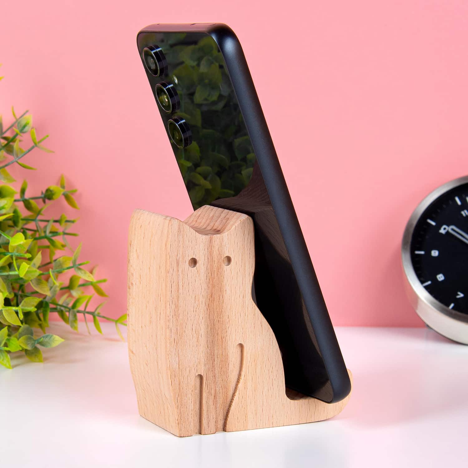 Kat telefoonhouder