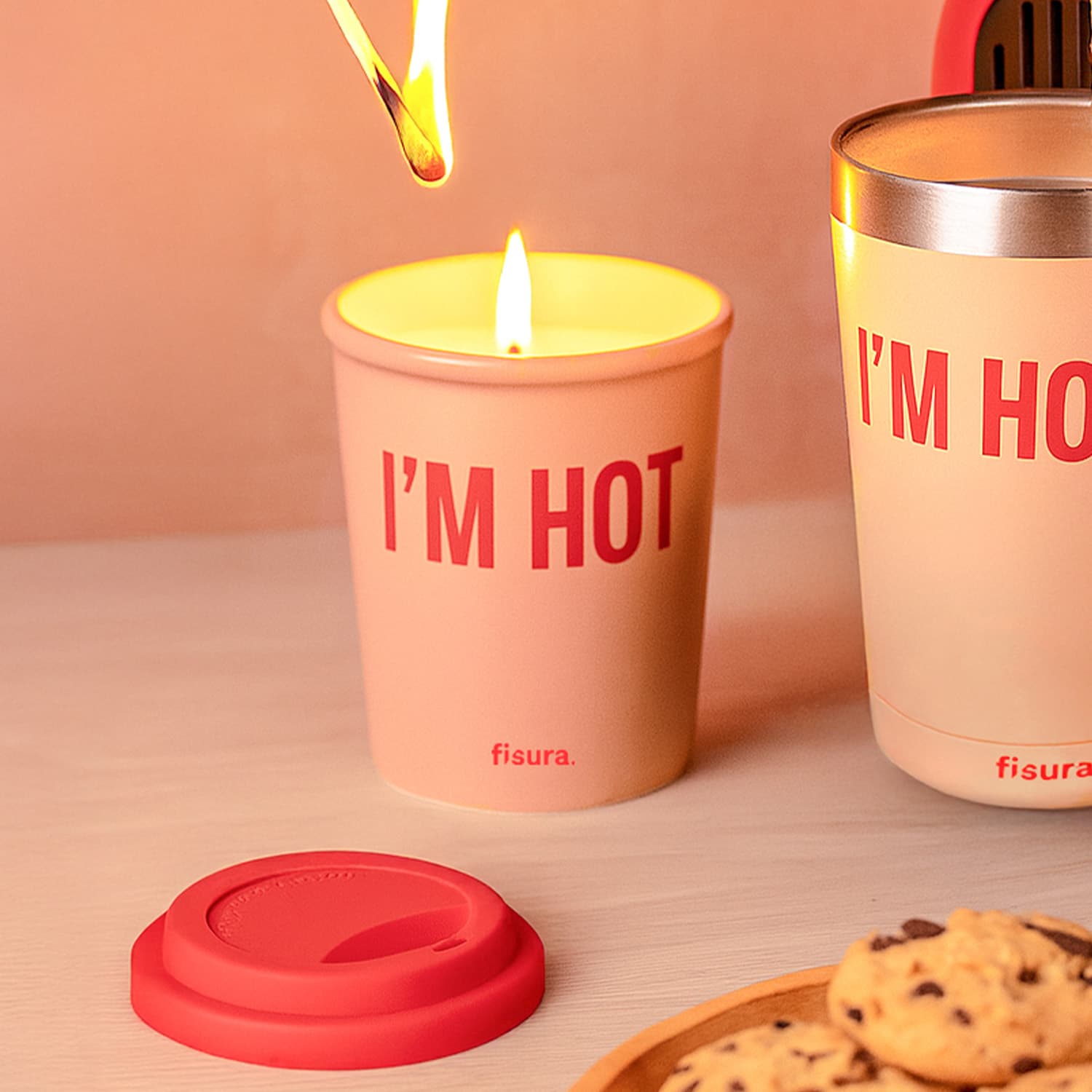 Koffie geurkaars I’m Hot