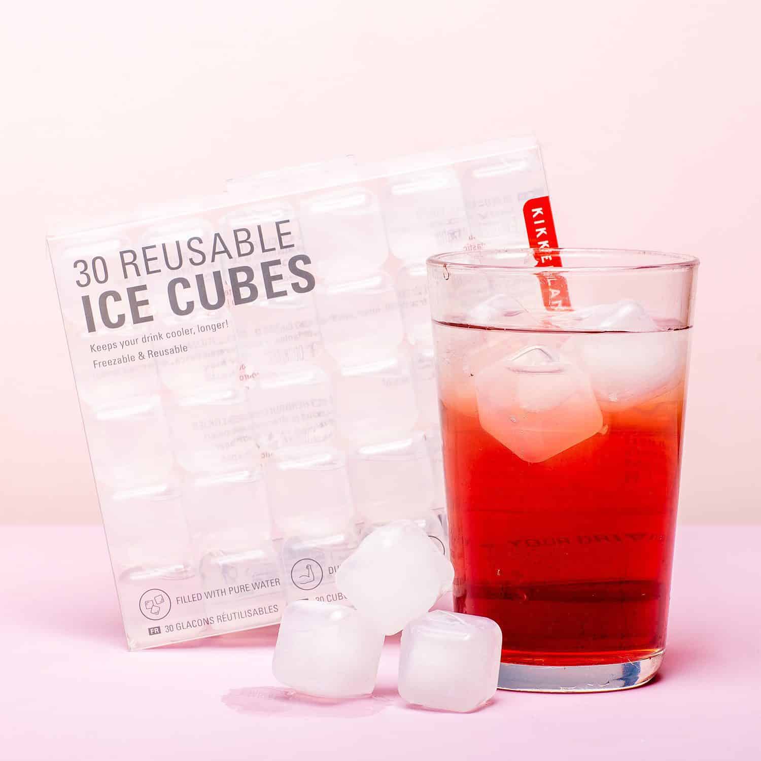 Plastic Ijsblokjes (Set Van 30) – Transparant