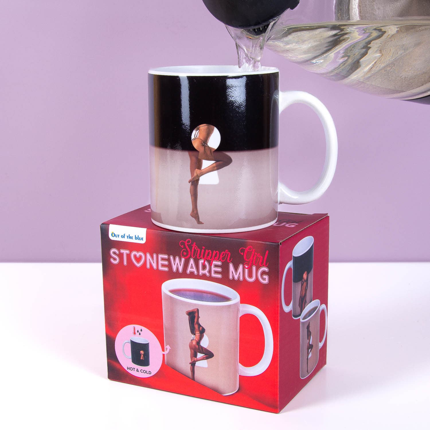 Stoneware Mug, Stripper Girl