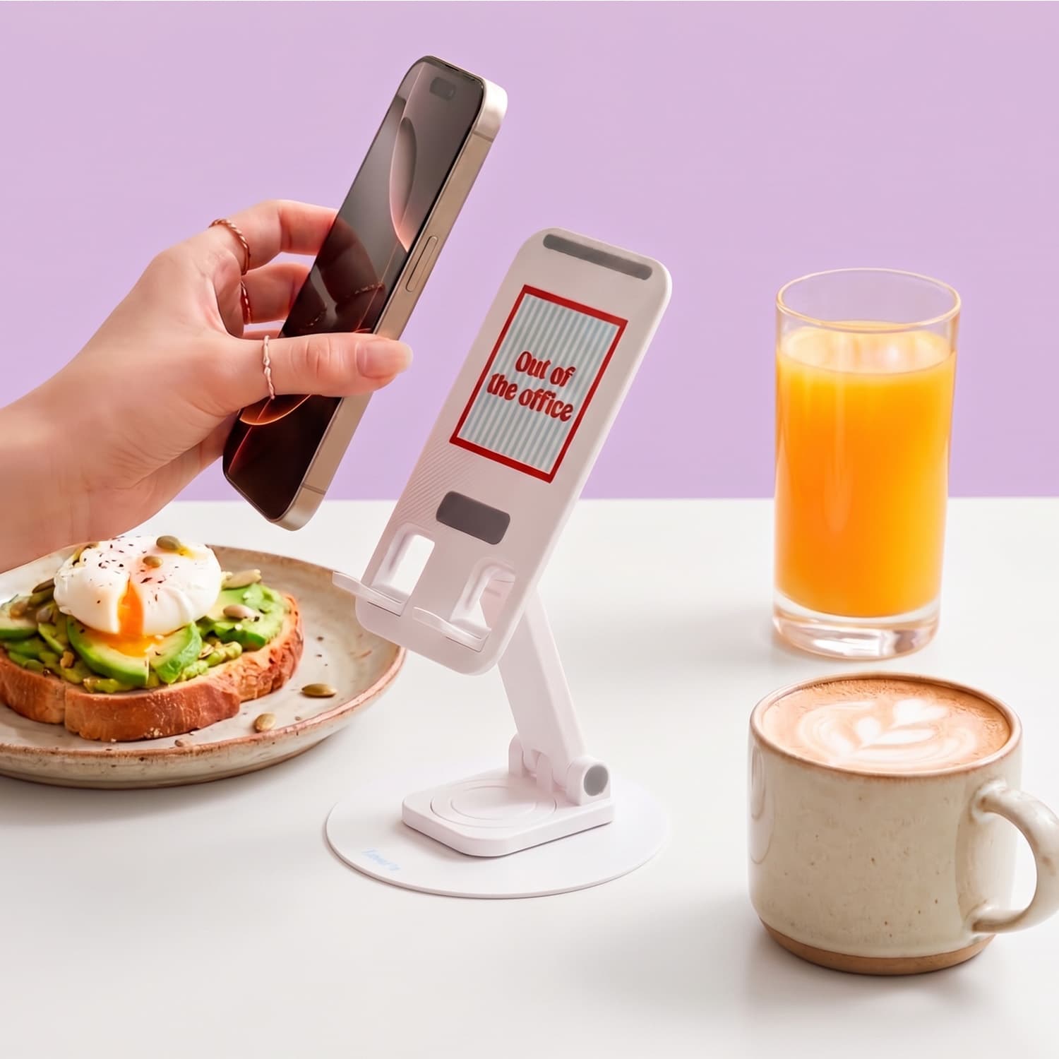 Telefoonstandaard Out of the Office
