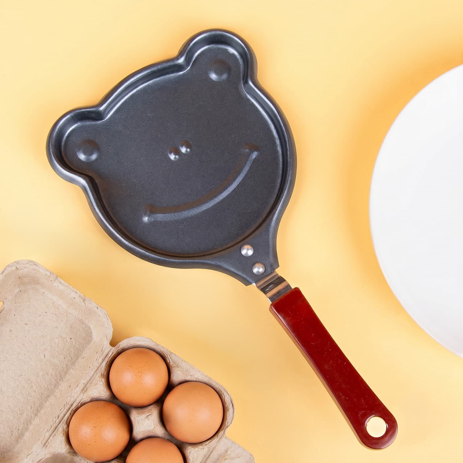 Frying pan, frog