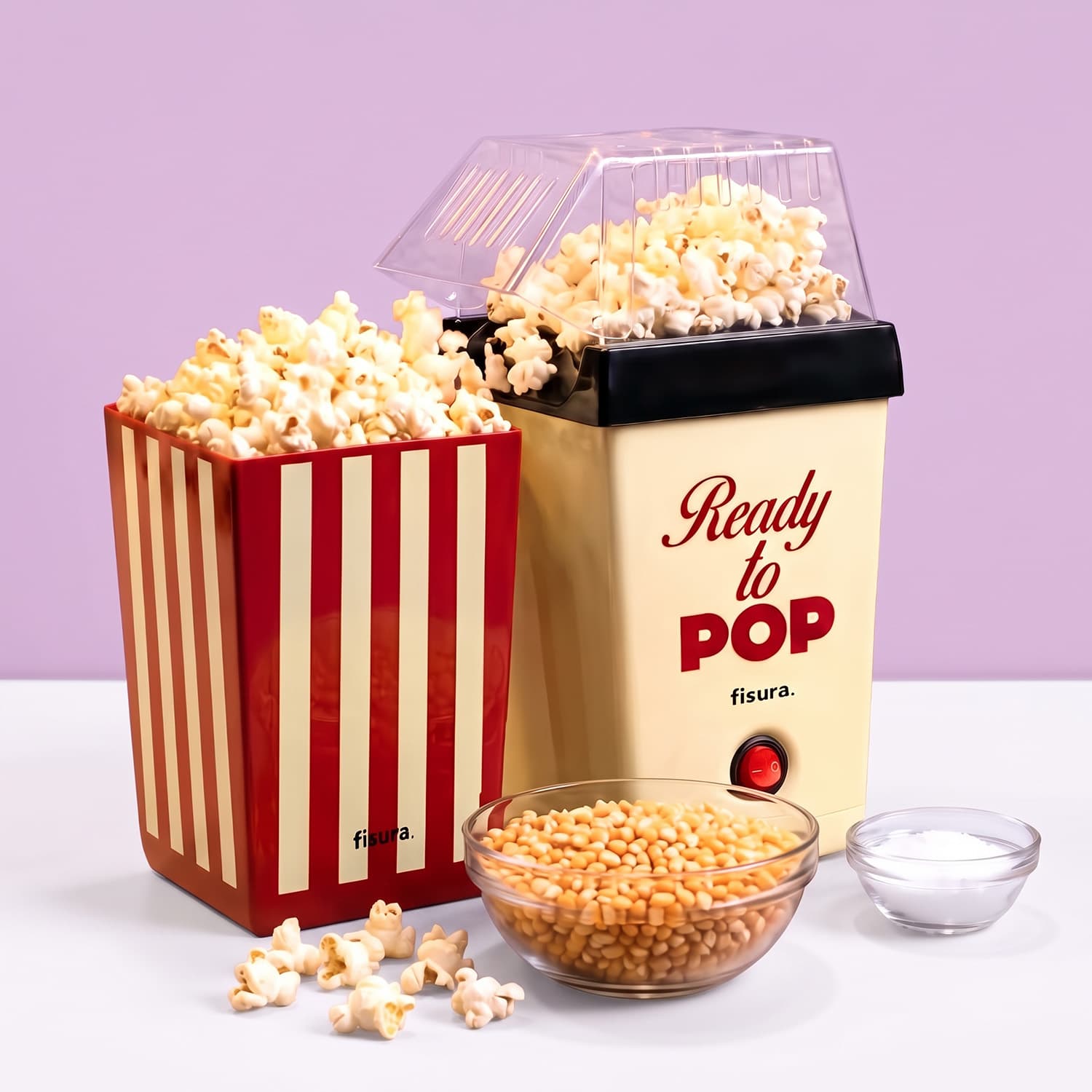 Popcornmaker Ready to pop