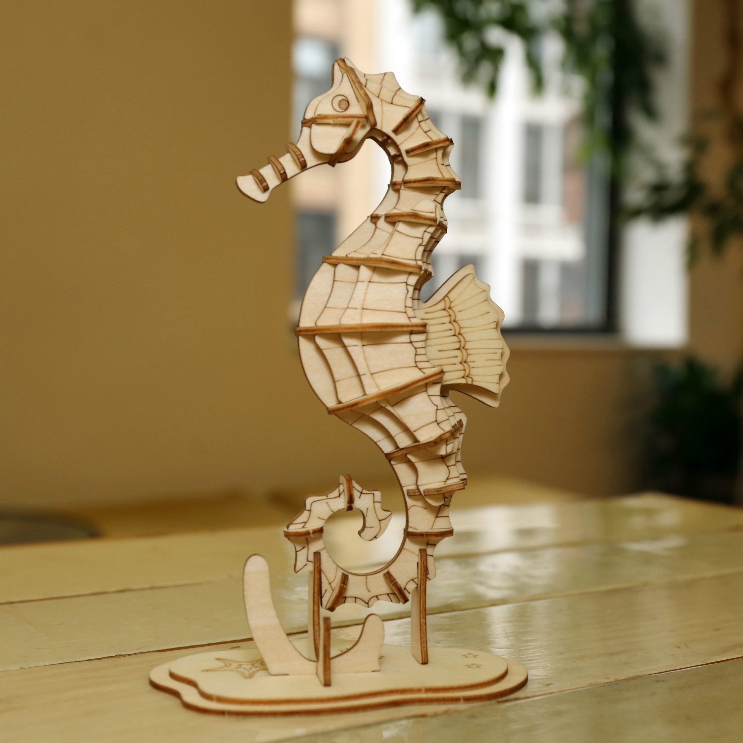 Altaar Ramen wassen balkon Kikkerland 3D puzzel van hout