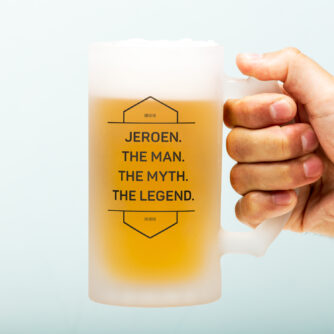 Gepersonaliseerde Bierpul The Man The Myth The Legend-P226477-1