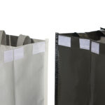 Afval recycletassen met kat (set van 3)