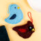Dier afwassponsjes - Vogels (set van 2)