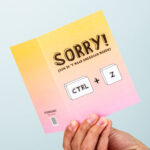 Wenskaart Sorry