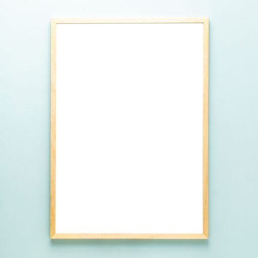 Houten lijst - blank A2