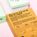 100 Ways To Save The Planet kaarten