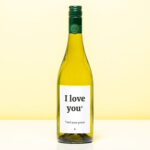 Wijnfles I love you (and your penis)