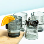 Kitty stapelbare glazen (set van 4)