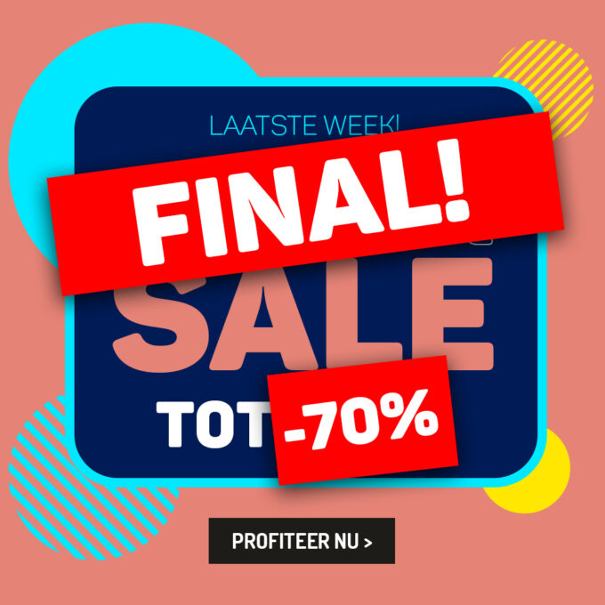 Summer Sale - Final Sale tot 70% korting