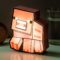Minecraft Pig boxlamp