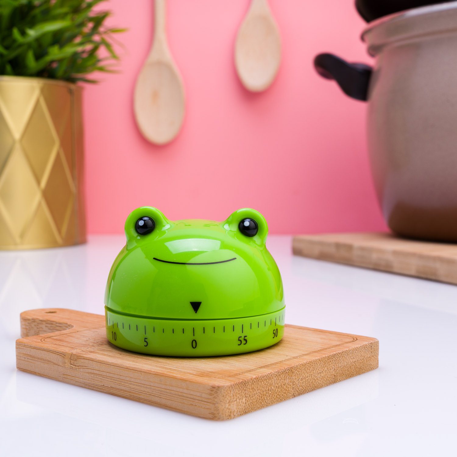 413589 Kikkerland FROG KITCHEN TIMER-1