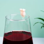 Katten glasmarkeerders (set van 6)
