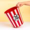 Retro popcorn prullenbak