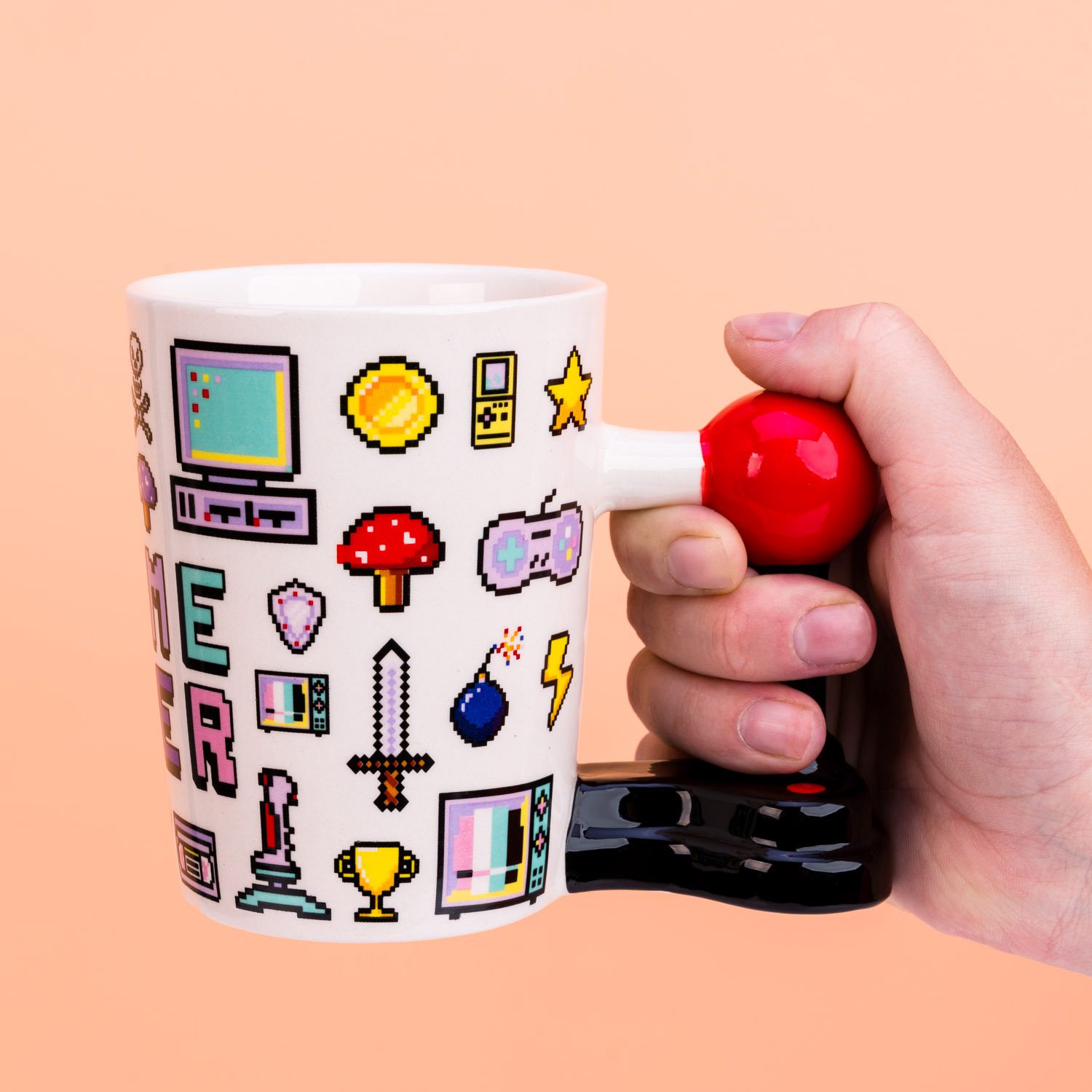 592396-Out of the blue-Mug with joystick handle, Game over-1 (1)