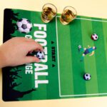 Sport drankspel met shotglaasjes