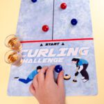 Sport drankspel met shotglaasjes