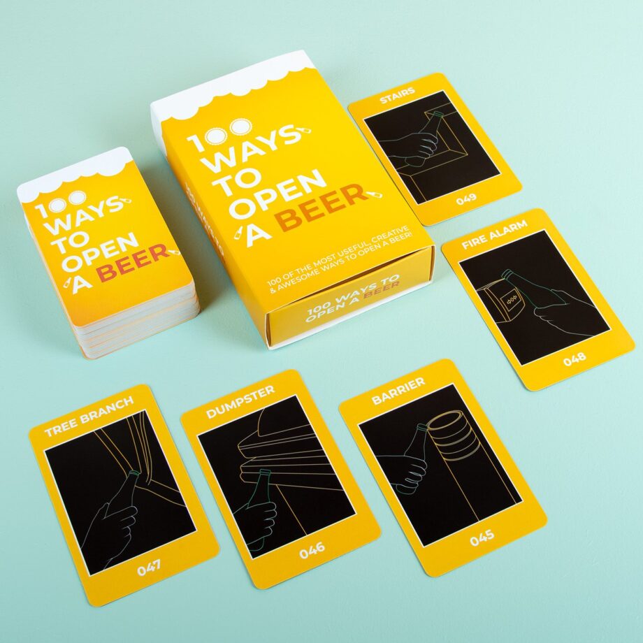 100 Ways To Open A Beer kaarten