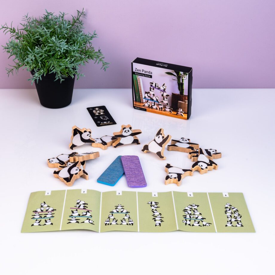 Zen panda stapelspel