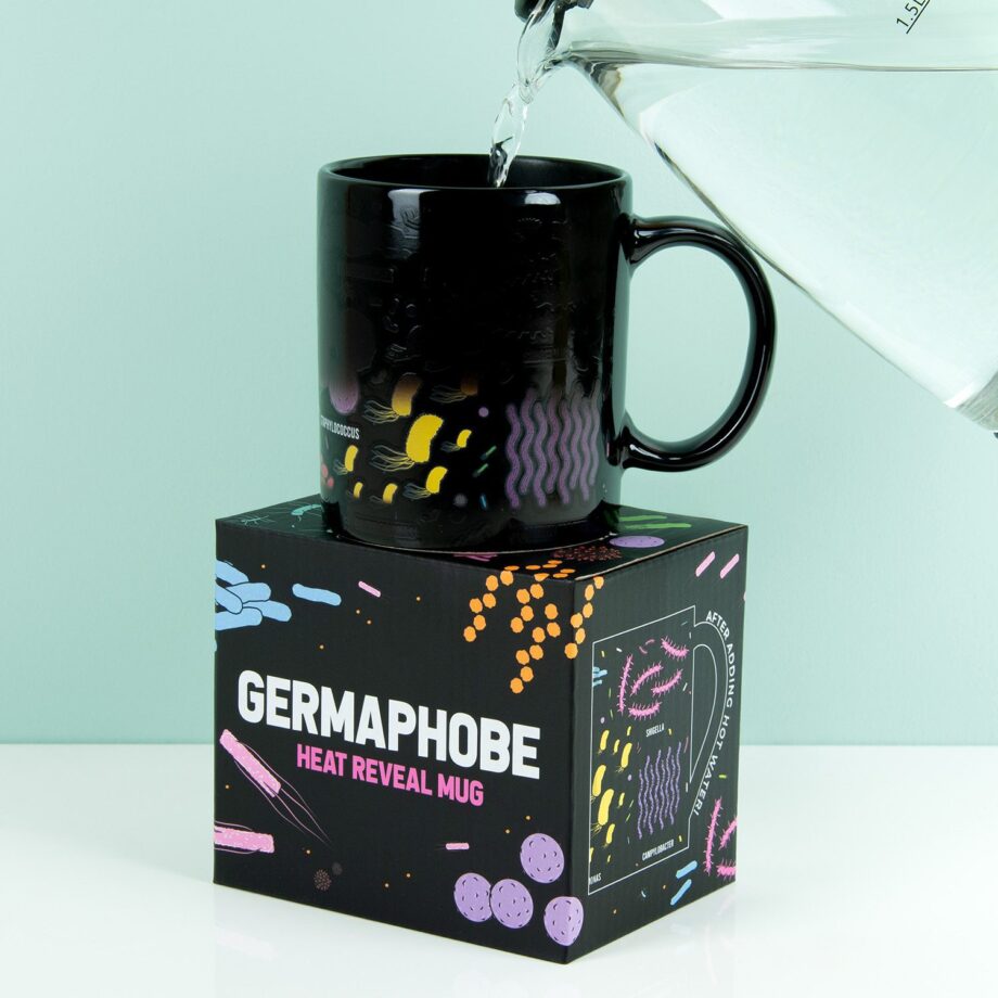 Warmtegevoelige germafoob mok