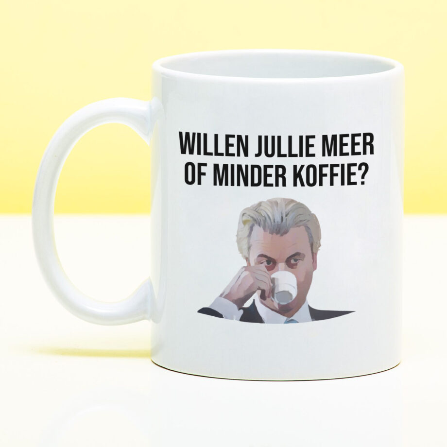 Mok Meer of minder koffie?