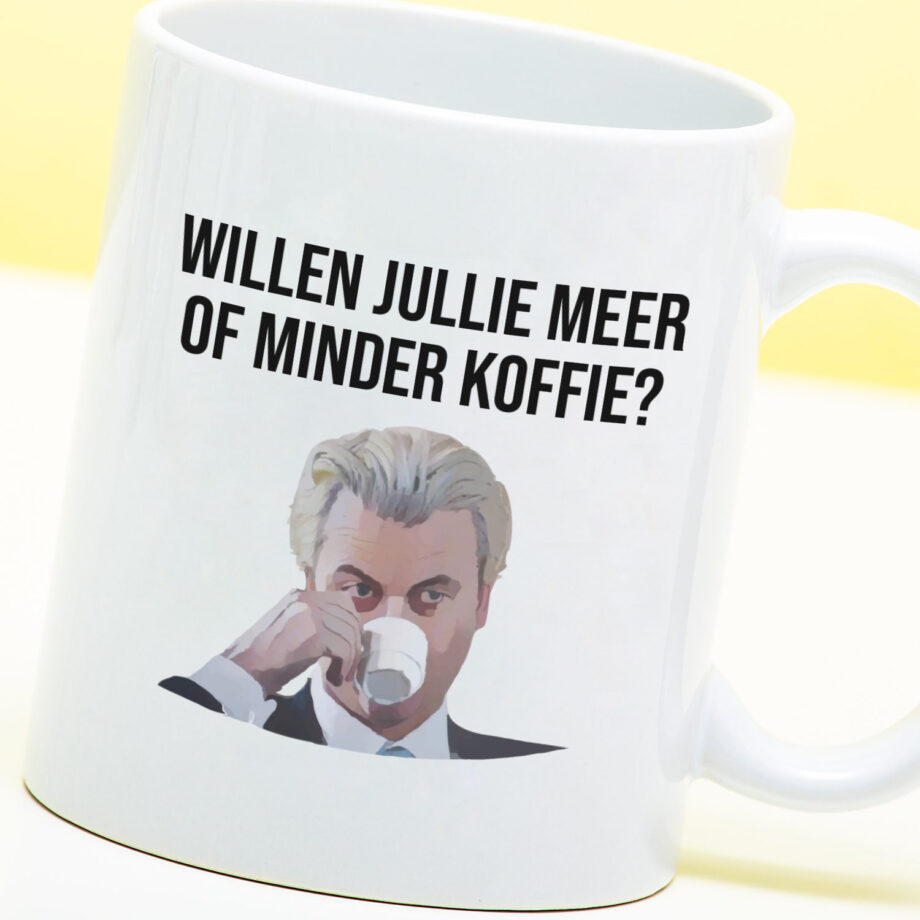 Mok Meer of minder koffie?