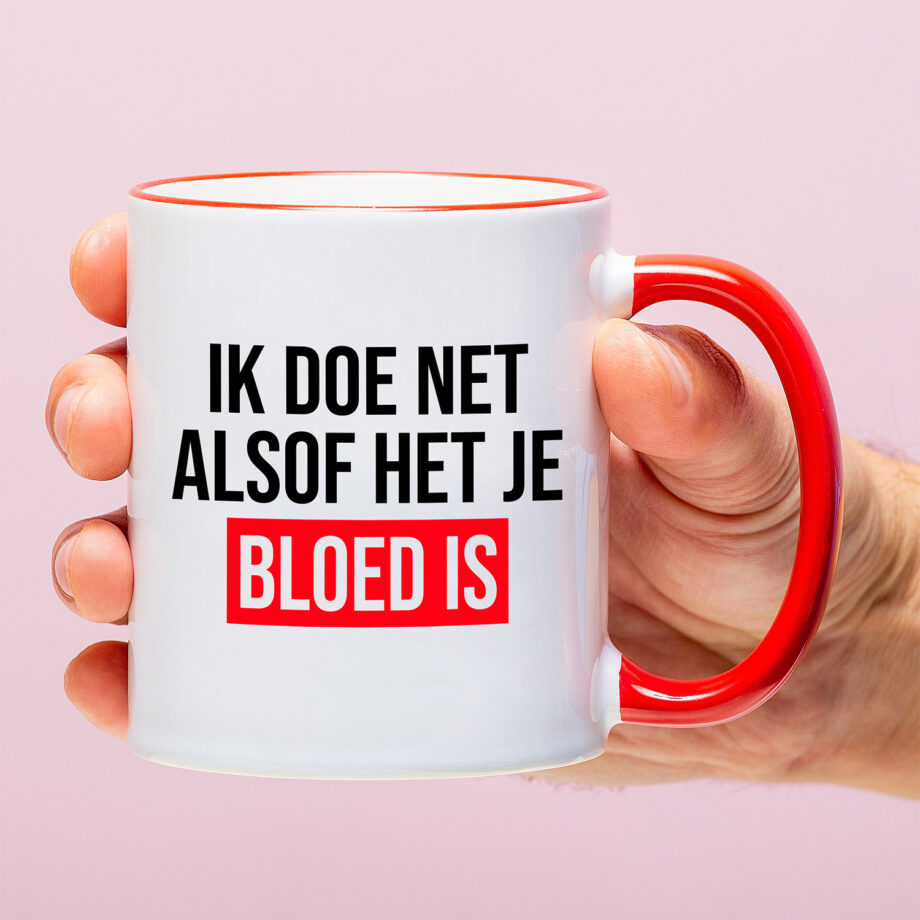 Mok Ik doe net alsof het je bloed is