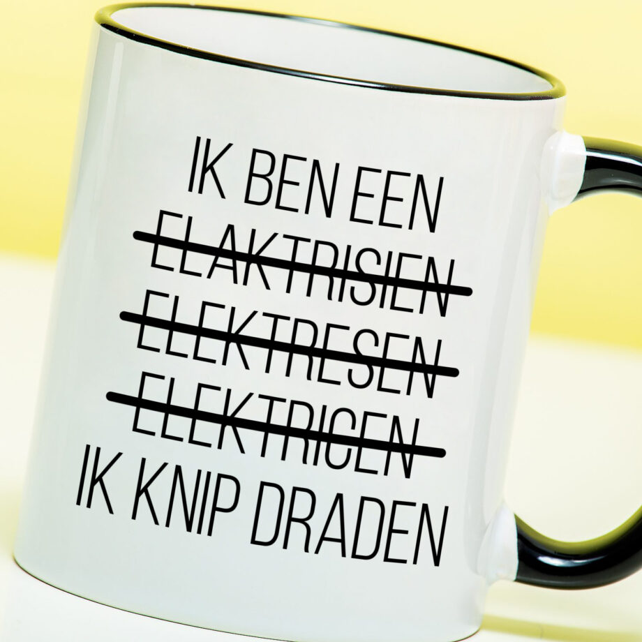 Mok Ik ben een elektricien