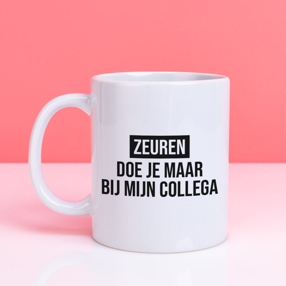 Mok Zeuren doe je maar bij mijn collega