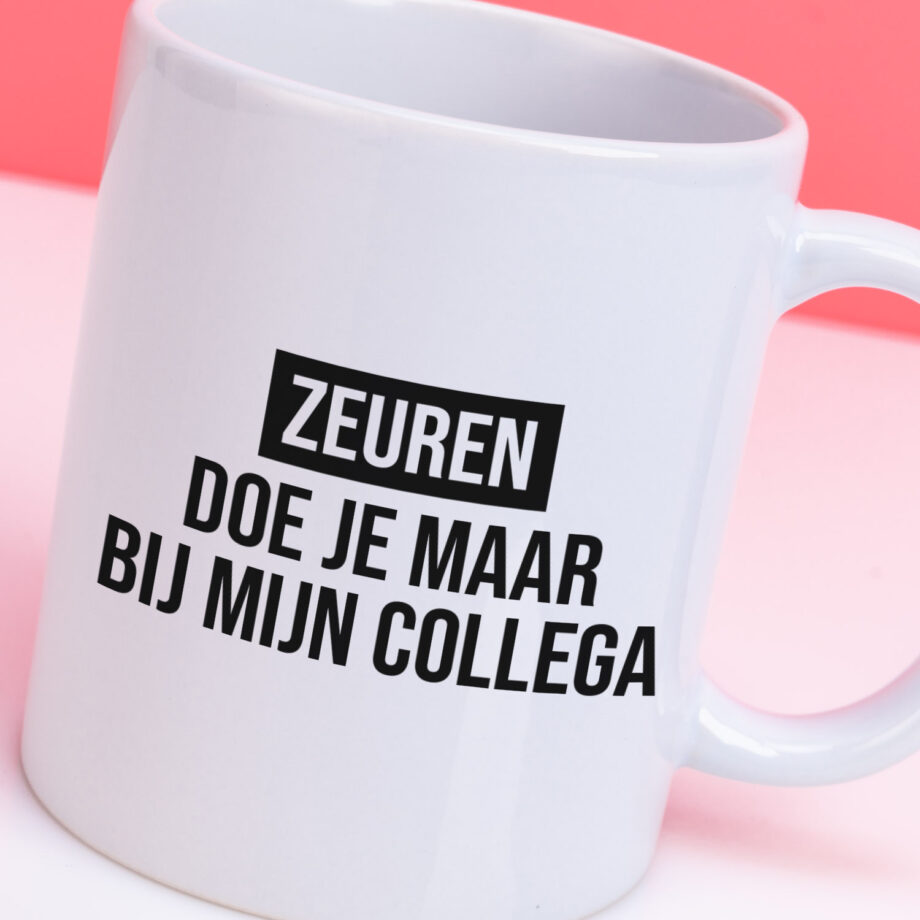 Mok Zeuren doe je maar bij mijn collega