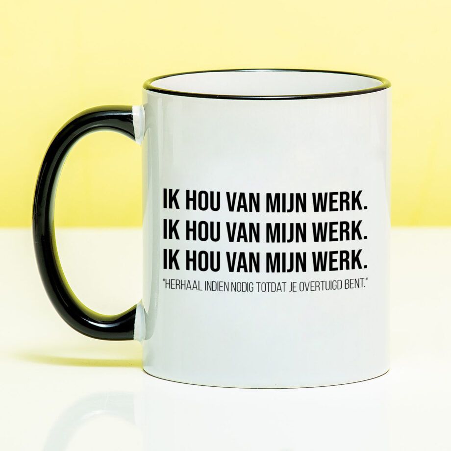 Mok Ik hou van mijn werk